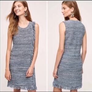 NWT Anthropologie holding horses fringe dress Sz M